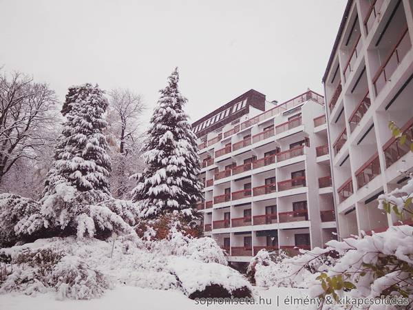 Soproni kirándulás télen, Károly-magaslat havasan
