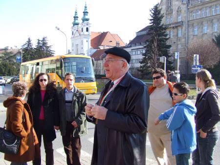 Idegenvezetők Világnapja Sopronban Kiss János soproni idegenvezetővel